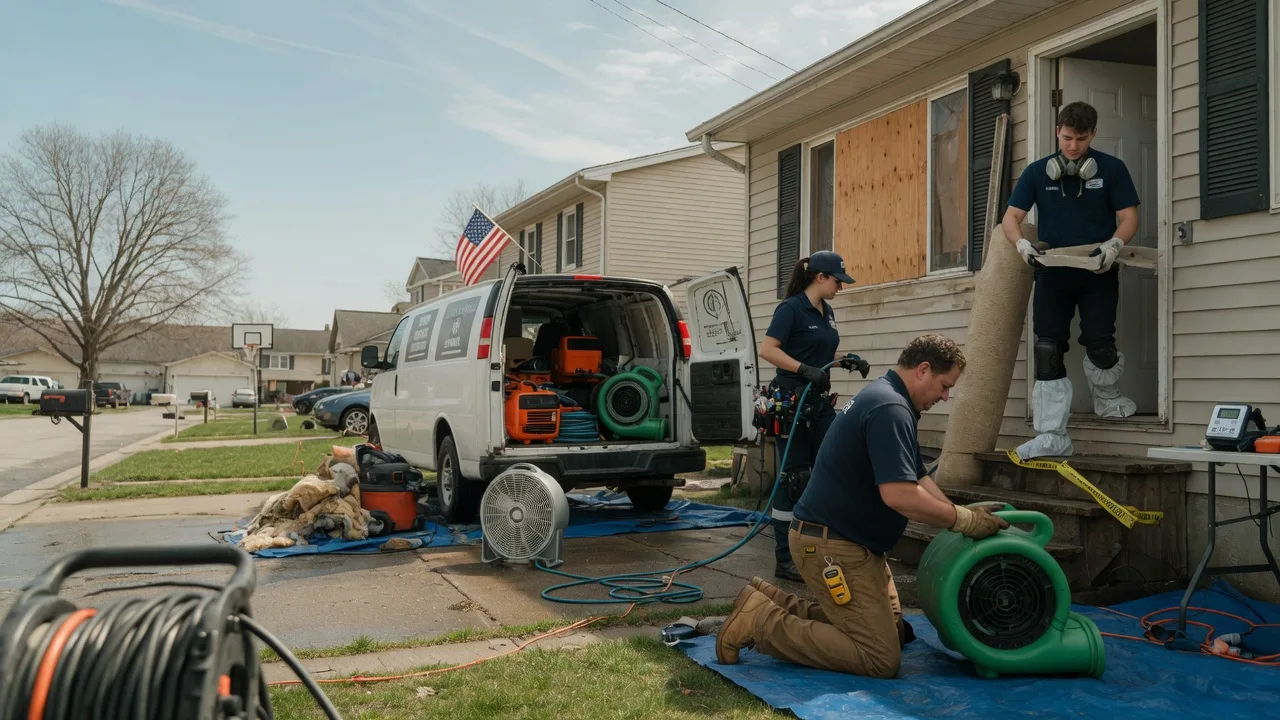 Water Damage Restoration in Harbor Beach, MI near me